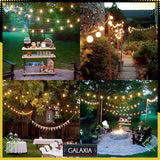 LAUKO GIRGLANDA 20m 20 LED LEMPUTĖS 230V (ELEKTROS SROVĖ)