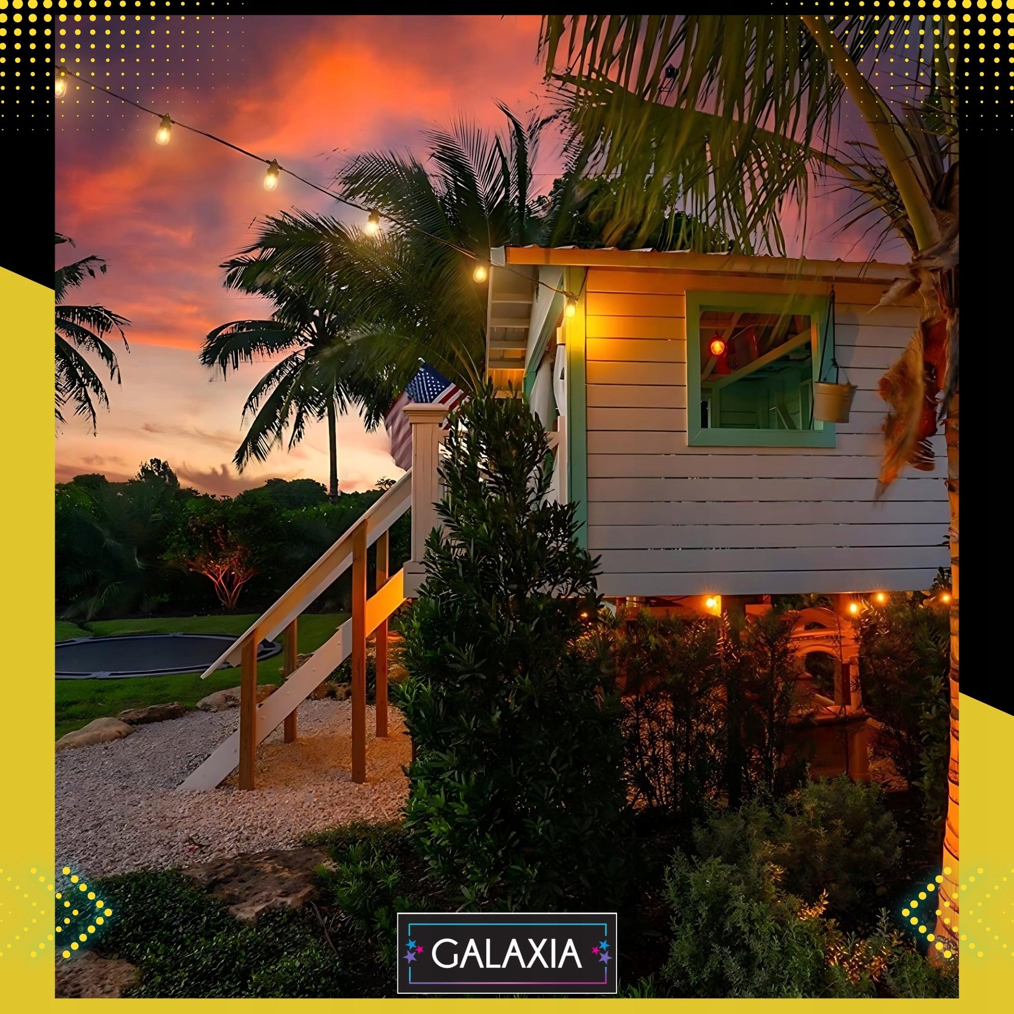 LAUKO GIRGLANDA 20m 20 LED LEMPUTĖS 230V (ELEKTROS SROVĖ)