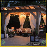 LAUKO GIRGLANDA 20m 20 LED LEMPUTĖS 230V (ELEKTROS SROVĖ)