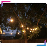 LAUKO GIRUOKLIS BALKONUI LEMPUTĖS 20m 20 LED SODUI LAUKO