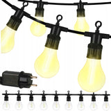 LAUKO GIRUOKLIS BALKONUI LEMPUTĖS 20m 20 LED SODUI LAUKO