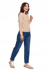 GLOTI MOTERIŠKA BLIUZĖ MARŠKINĖLIAI ILGOMIS RANKOVĖMIS MADINGI MARŠKINĖLIAI MORAJ XL