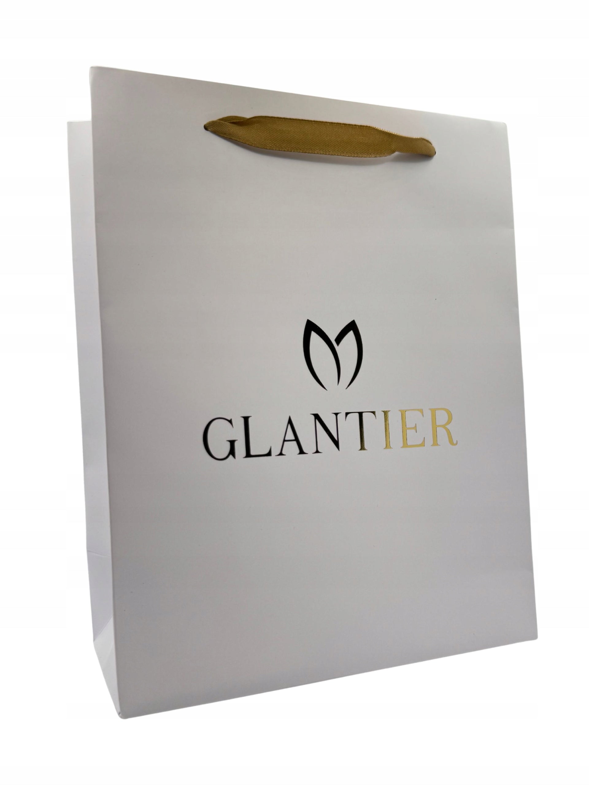 GLANTIER Išskirtinis 585 rinkinys: aukščiausios kokybės kvepalai, pilingas, aliejus, balzamas, rankinė