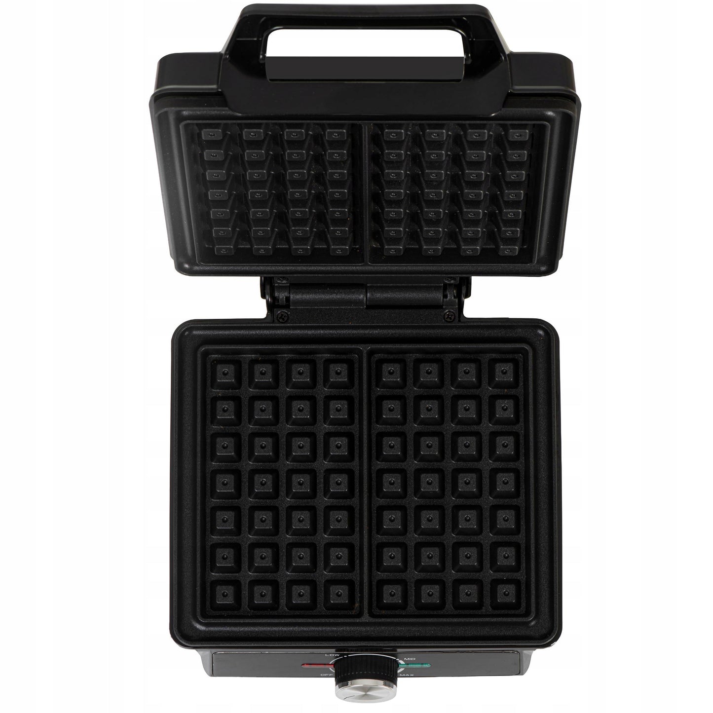 Vaflių keptuvė 2000W XXL, 2 dideli vafliai, Temperatūros reguliavimas, Nelipanti danga, Galinga