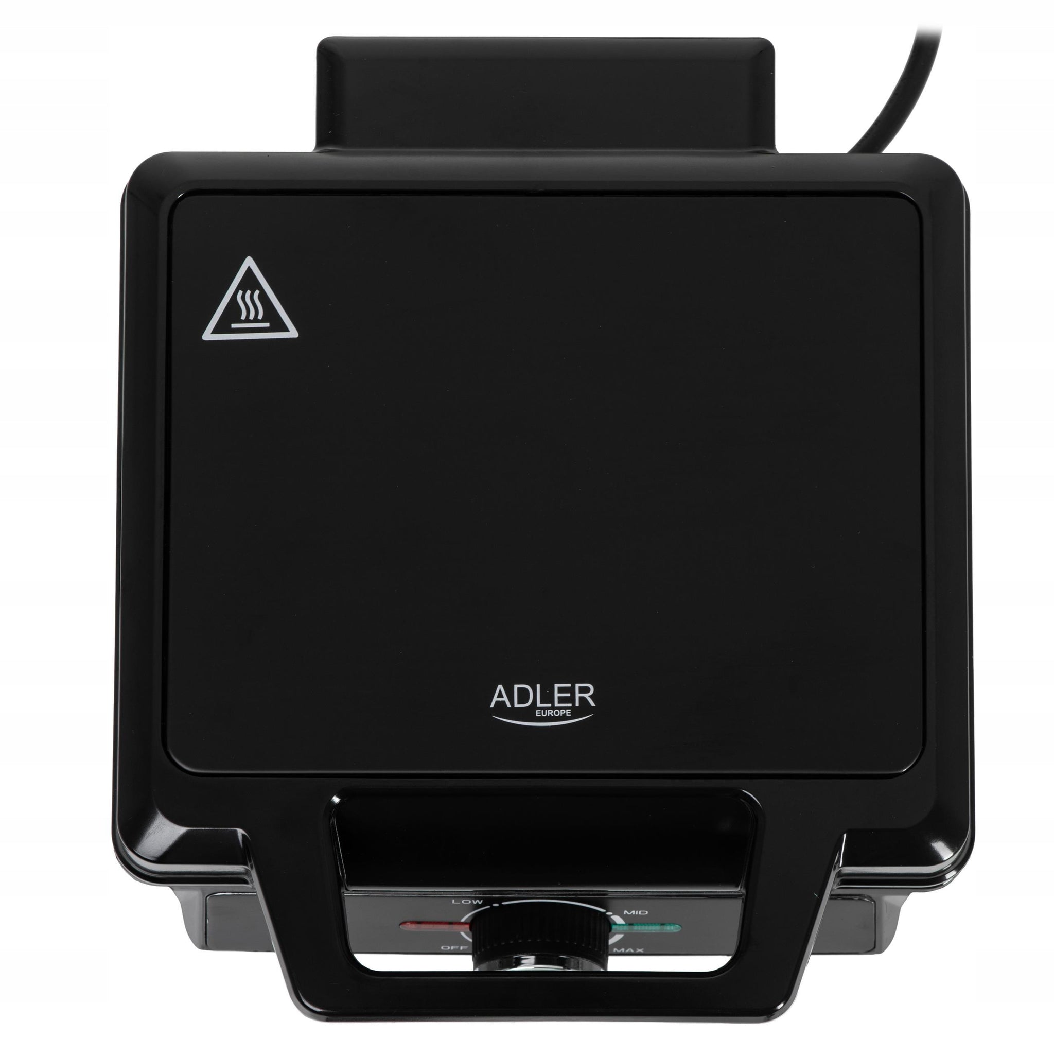 Vaflių keptuvė 2000W XXL, 2 dideli vafliai, Temperatūros reguliavimas, Nelipanti danga, Galinga