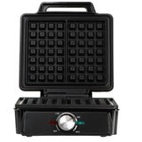 Vaflių keptuvė 2000W XXL, 2 dideli vafliai, Temperatūros reguliavimas, Nelipanti danga, Galinga