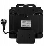 Vaflių keptuvė 2000W XXL, 2 dideli vafliai, Temperatūros reguliavimas, Nelipanti danga, Galinga