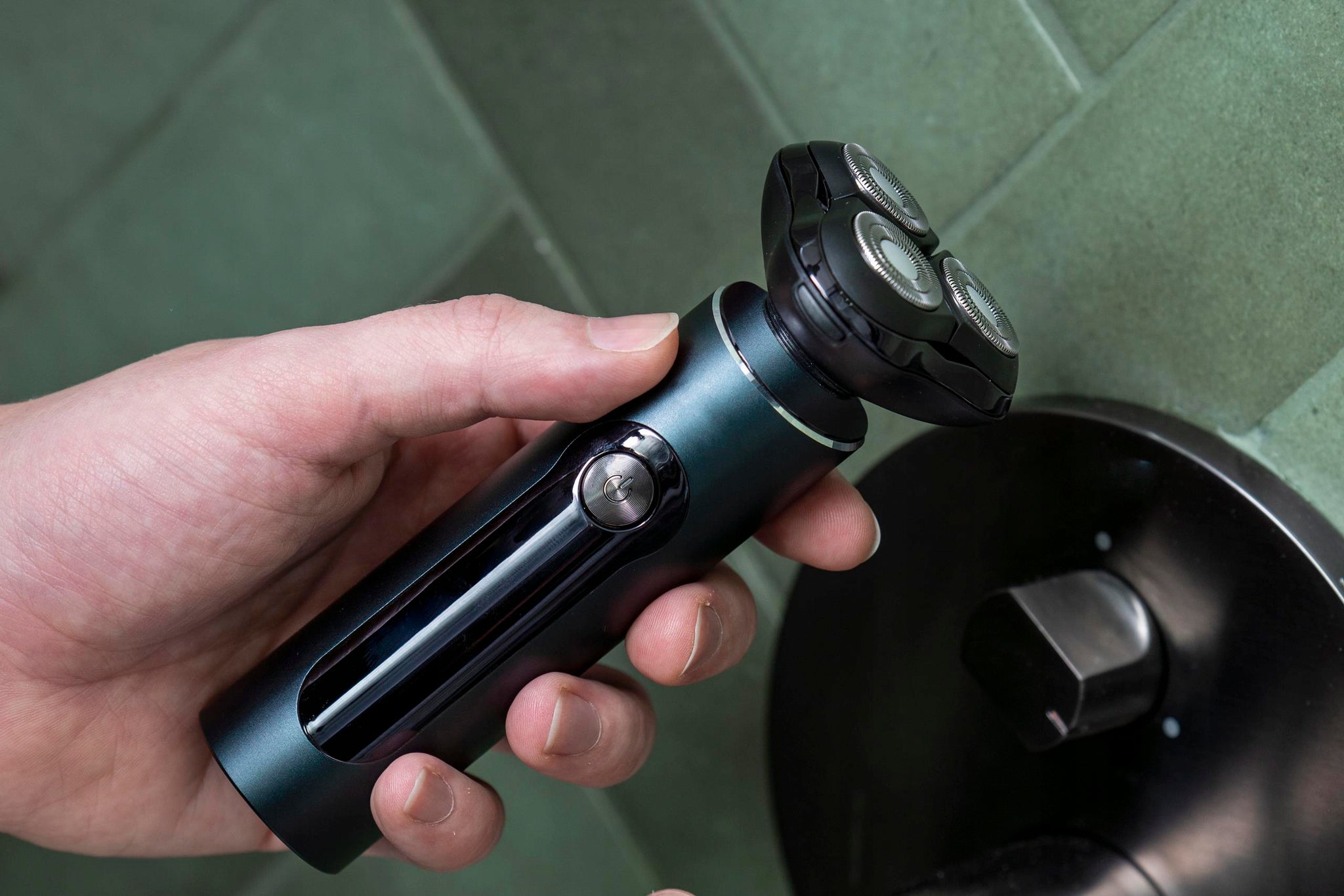 Vyriškas elektrinis skustuvas, kirpimo mašinėlė, nosies trimeris