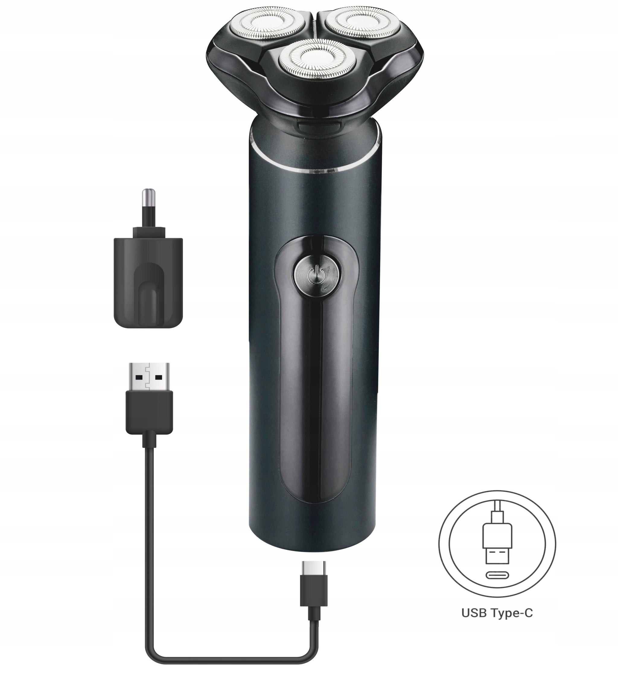 Vyriškas elektrinis skustuvas, kirpimo mašinėlė, nosies trimeris