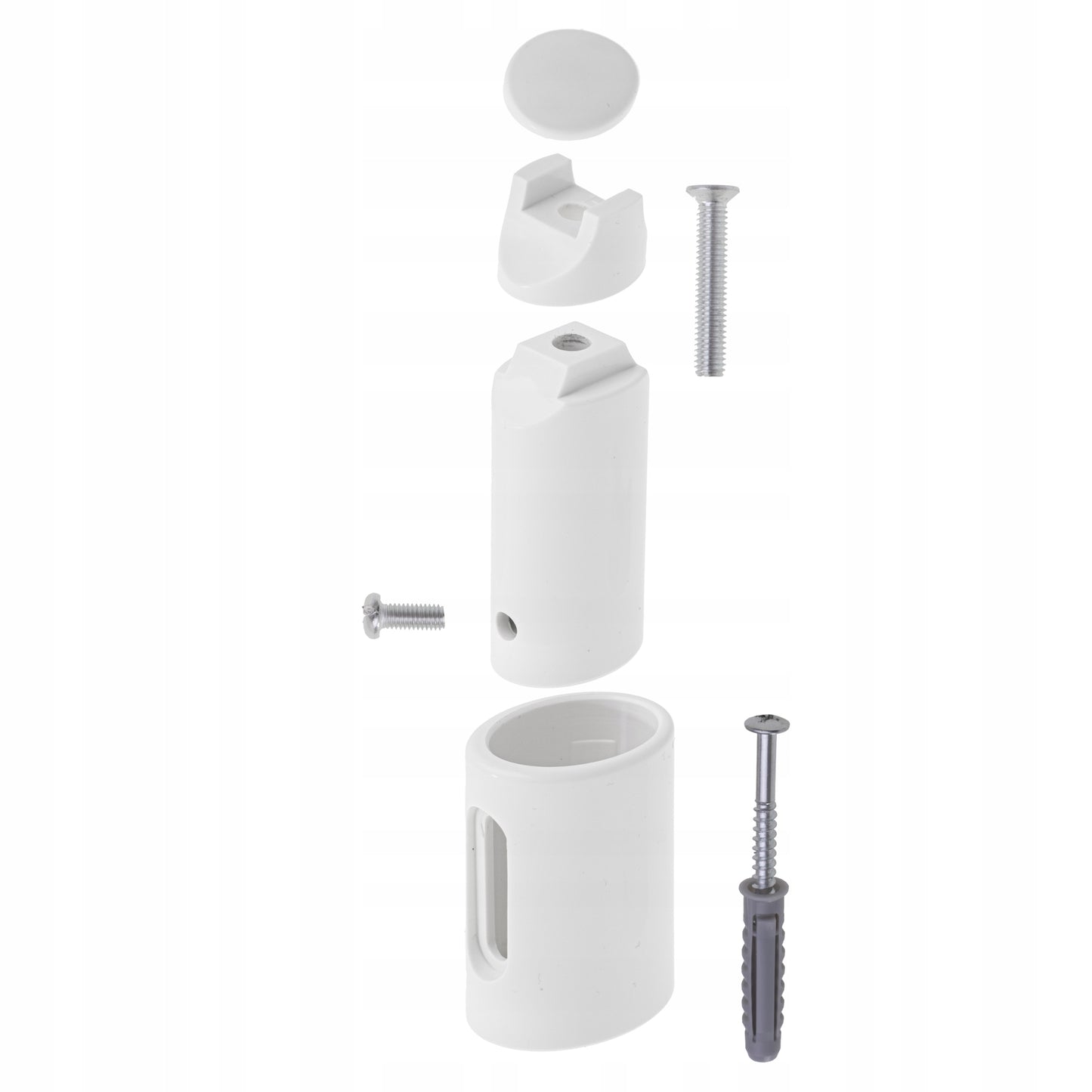 Elektrinis vonios šildytuvas (kopėtėlės), baltas, sieninis, 90x50cm, 600W, su laikmačiu