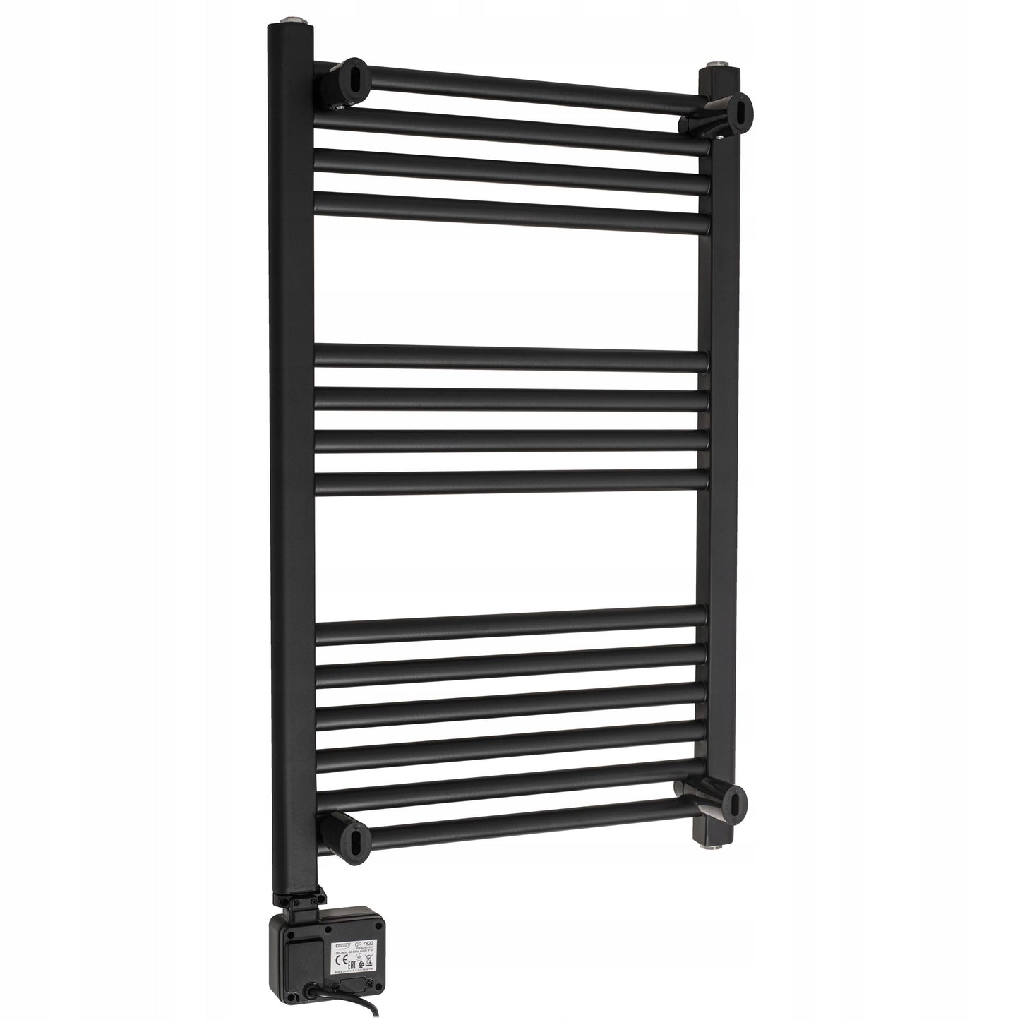 Elektrinis vonios šildytuvas Kopėtėlės Juodas Sieninis 90x50cm 600W Laikmatis