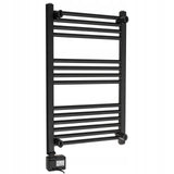 Elektrinis vonios šildytuvas Kopėtėlės Juodas Sieninis 90x50cm 600W Laikmatis