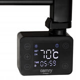 Elektrinis vonios šildytuvas Kopėtėlės Juodas Sieninis 90x50cm 600W Laikmatis