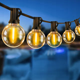 Lauko apšvietimo girlianda 20 m, 20 x 1 W LED lemputės, grandinėlė + 2 x E12 lemputės nemokamai