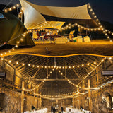 Lauko apšvietimo girlianda 20 m, 20 x 1 W LED lemputės, grandinėlė + 2 x E12 lemputės nemokamai