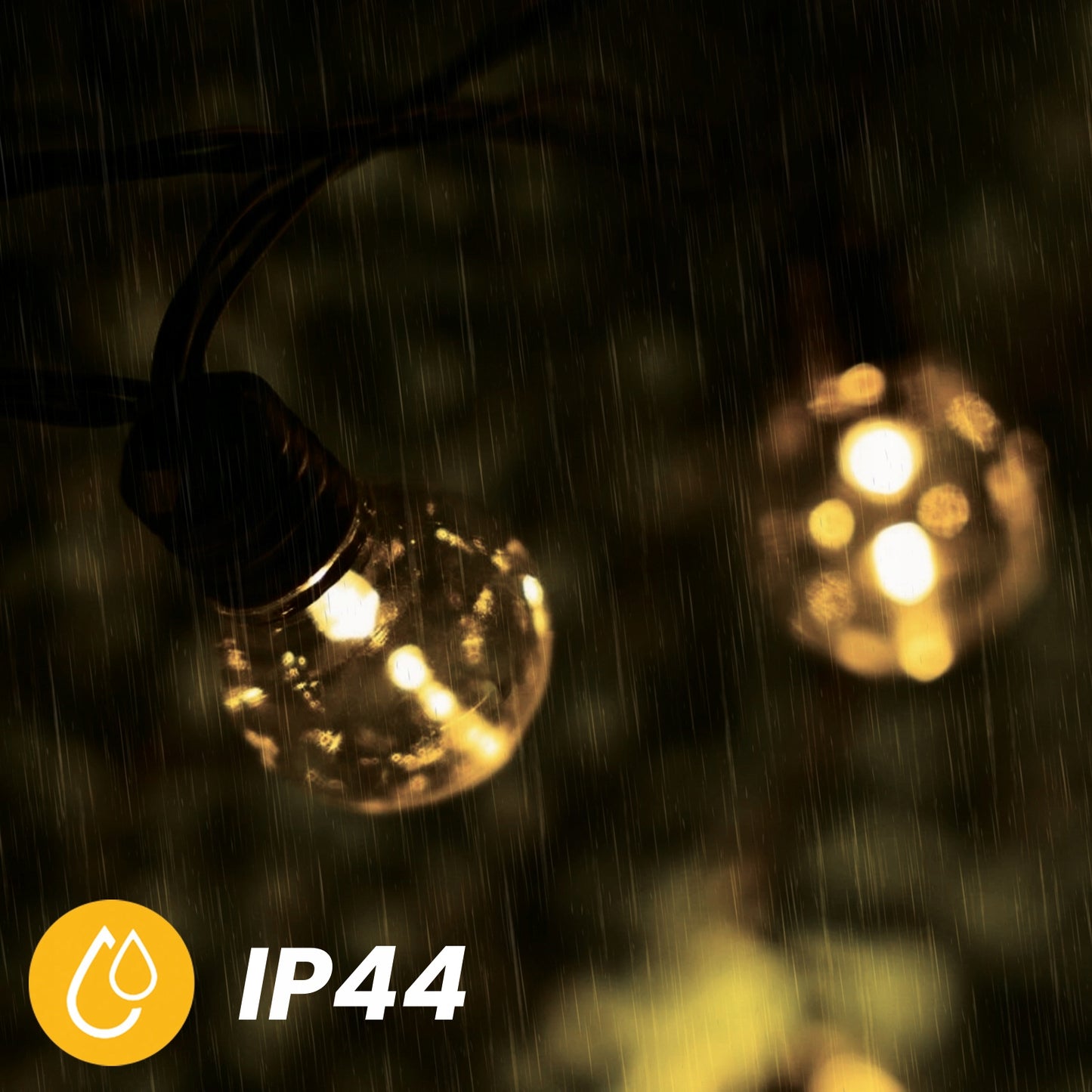 Lauko Girlianda Lauko Grandinėlė Dekoratyvinė 50x LED LEMPUTĖ 8m