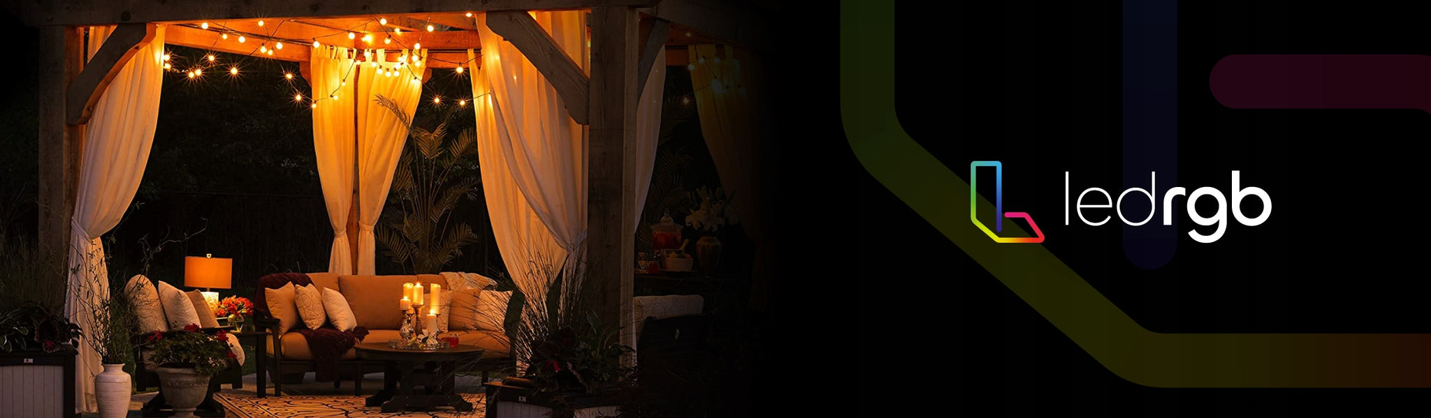 LED girlianda 30m 100+4 lemputės sodo terasos LED grandinėlė IP44