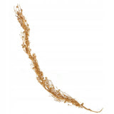 Girlianda iš auksinių šakelių su medine puošmena KALĖDINĖ ŠVENTINĖ