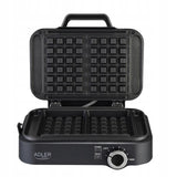 Gofravimo aparatas 2000W XXL 2 dideliems vafliams Sklandus temperatūros reguliavimas NON-STICK