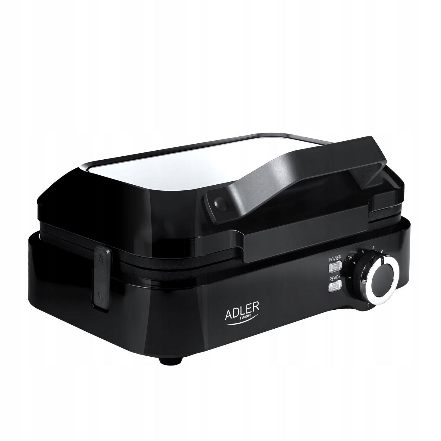 Gofravimo aparatas 2000W XXL 2 dideliems vafliams Sklandus temperatūros reguliavimas NON-STICK