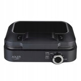 Gofravimo aparatas 2000W XXL 2 dideliems vafliams Sklandus temperatūros reguliavimas NON-STICK