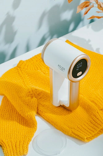 Akumuliatorinis audinių skustuvas drabužiams, LCD, greičio reguliavimas Adler AD 9617