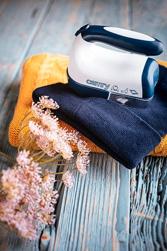 Audinių skustuvas drabužiams, veikiantis nuo baterijų ir tinklo, 65 mm skersmens, nuo pūkelių