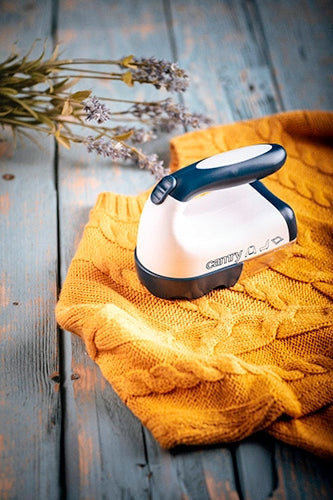 Audinių skustuvas drabužiams, veikiantis nuo baterijų ir tinklo, 65 mm skersmens, nuo pūkelių