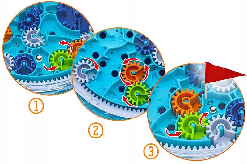 Strateginiai Šachmatų Akmenys Magnetiniai žaidimas + Dėlionė Labirintas
