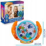 Strateginiai Šachmatų Akmenys Magnetiniai žaidimas + Dėlionė Labirintas