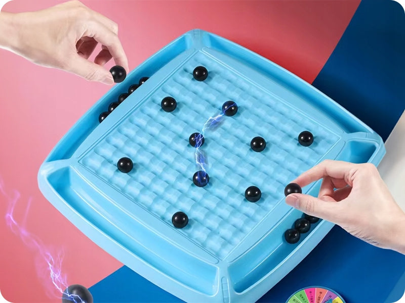 Strateginiai Šachmatų Akmenys Magnetiniai žaidimas + Dėlionė Labirintas