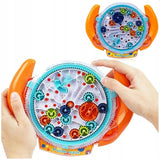 Strateginiai Šachmatų Akmenys Magnetiniai žaidimas + Dėlionė Labirintas