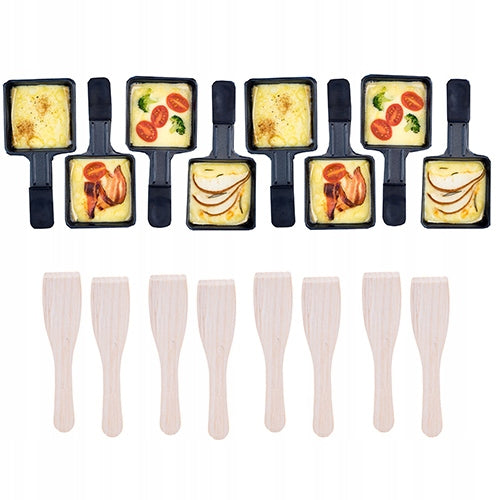 Galingas elektrinis raclette grilis, didelis XL, 1400W, 8 žmonėms