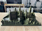 HARRY POTTER HOGWARTŲ 3D FIGŪRĖ, 38 CM