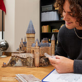 HARRY POTTER HOGWARTS DVIDINIS MODELIS 3D PILIS HOGWORTAS 4D KONSTRUKCIJA DIDELĖ 48 CM HARRY POTTER
