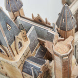 HARRY POTTER HOGWARTS DVIDINIS MODELIS 3D PILIS HOGWORTAS 4D KONSTRUKCIJA DIDELĖ 48 CM HARRY POTTER