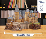 HARRY POTTER HOGWARTS DVIDINIS MODELIS 3D PILIS HOGWORTAS 4D KONSTRUKCIJA DIDELĖ 48 CM HARRY POTTER