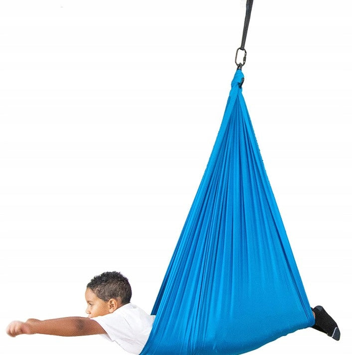 VAIKŲ SŪPUOKLYS HAMAKAS AUDINYS BAMBINO AKROBATINĖ JOGA 280x150CM