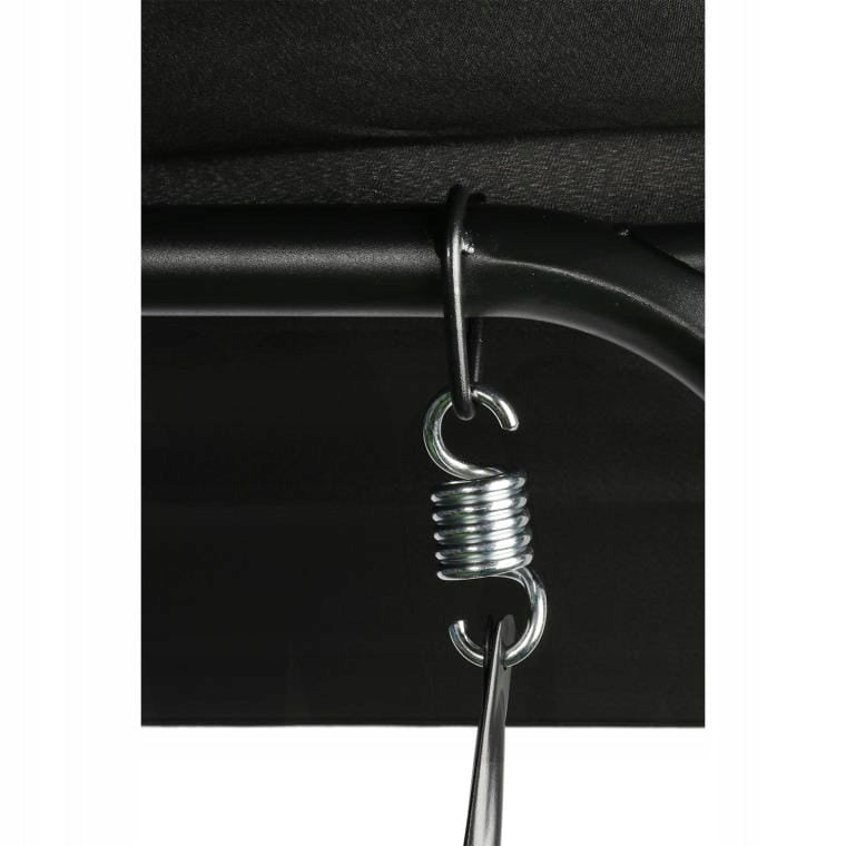 Laisvai pastatomos 3 vietų sodo sūpynės su stogeliu, patogios sodui Goliat