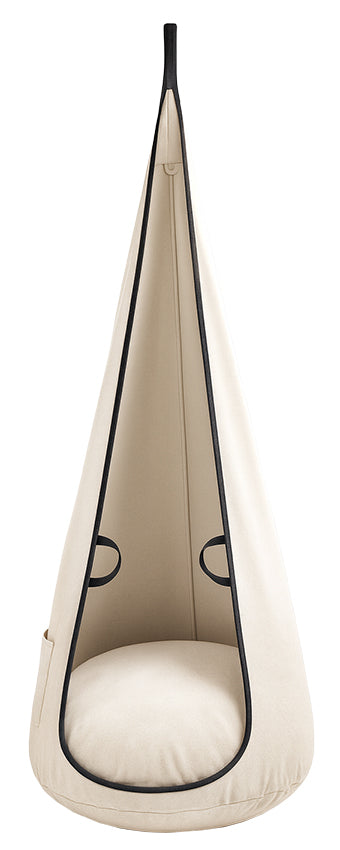 Sūpuoklės KOKON VELVET vaikams, pakabinama kėdė, pakabinamas fotelis SMĖLINĖS