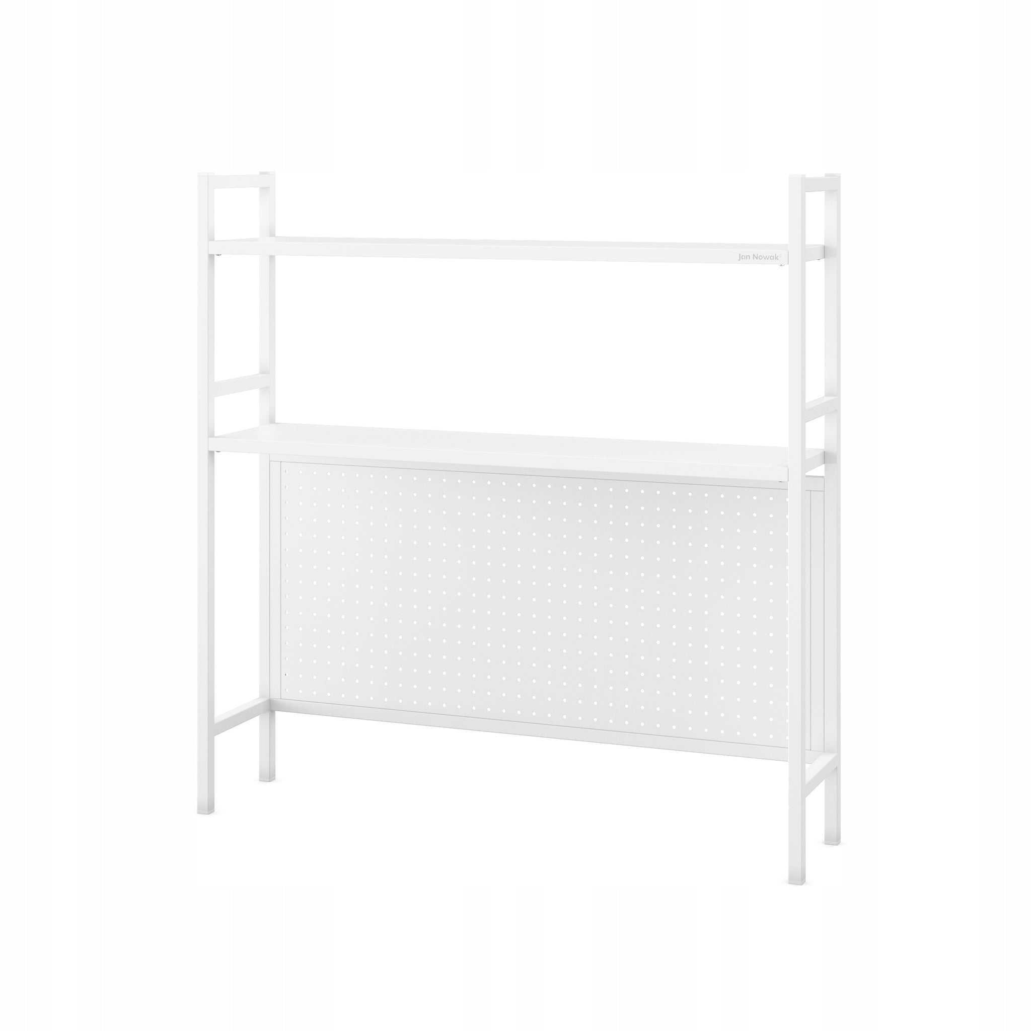 JAN NOWAK Metalinis stalo viršus 95 cm perforuotas JENNY: Balta