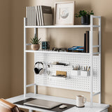 JAN NOWAK Metalinis stalo viršus 95 cm perforuotas JENNY: Balta