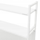 JAN NOWAK Metalinis stalo viršus 95 cm perforuotas JENNY: Balta