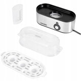 Elektrinis kiaušinių virintuvas 3 kiaušiniams, 3 kietumo lygiai: minkštai, vidutiniškai, kietai