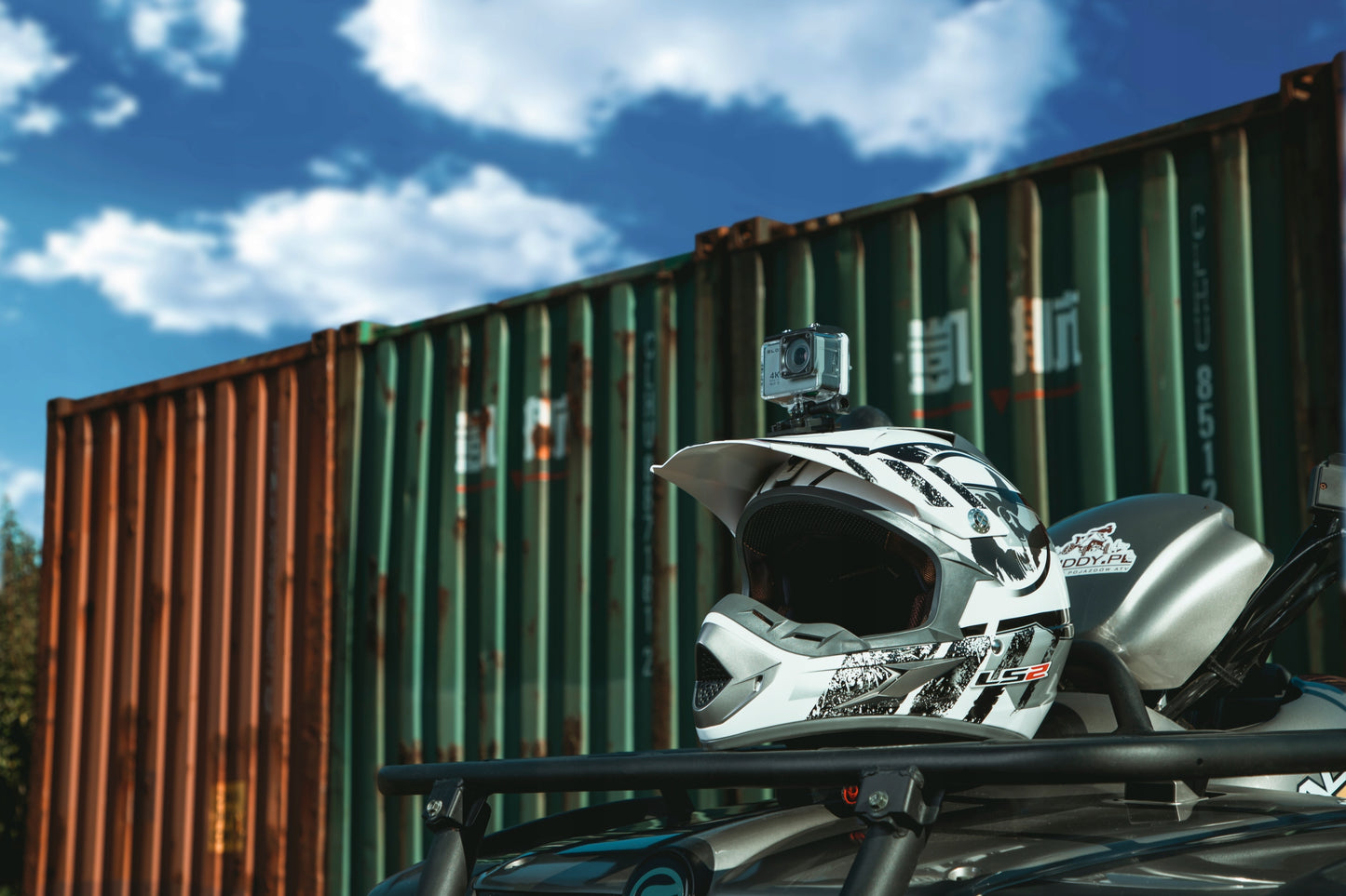 SPORTINĖ KAMERA GO PRO 4U 4K WIFI MIKROFONAS, atsparus vandeniui, selfie strypas 3in1