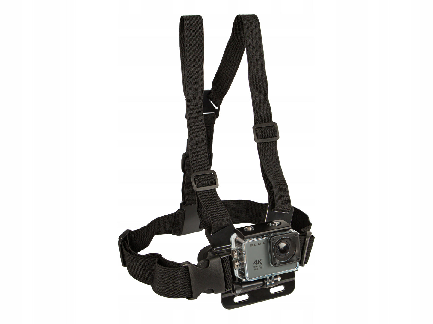 SPORTINĖ KAMERA GO PRO 4U 4K, atspari vandeniui, su dirželiu, raišteliu, priedais, rinkinys