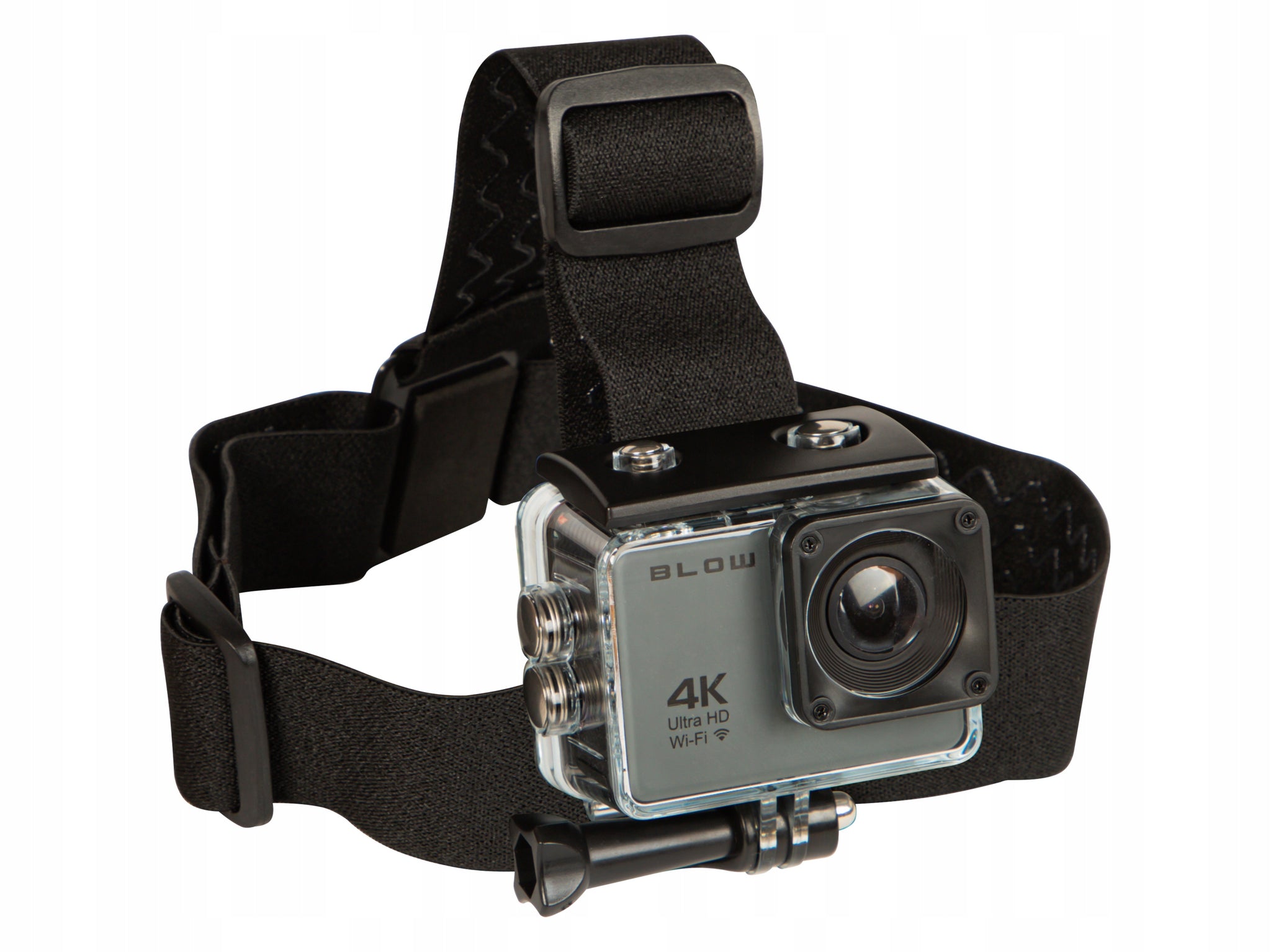 SPORTINĖ KAMERA GO PRO 4U 4K, atspari vandeniui, su dirželiu, raišteliu, priedais, rinkinys