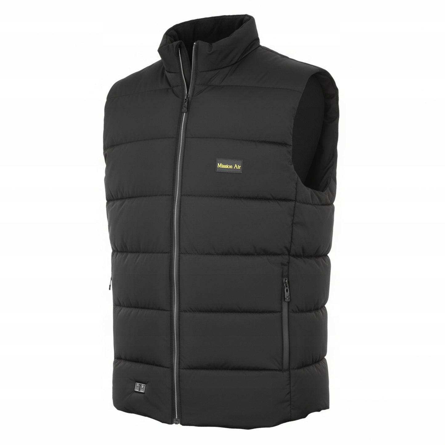 Šildoma liemenė be rankovių, unisex žiemos striukė su USB, powerbank XXXL