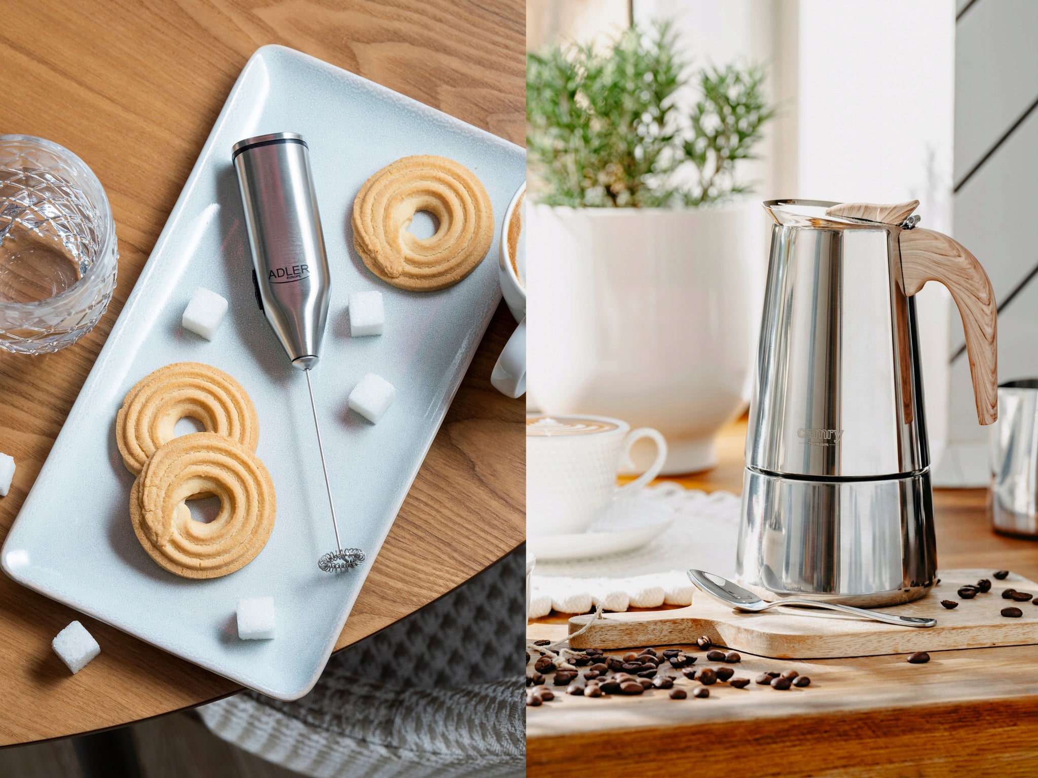 450 ml Espreso kavos virimo aparatas, veikia ant indukcinės kaitlentės, dujinės viryklės + pieno putų plakiklis