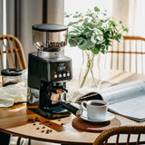 Kavos viryklė 450ml ant indukcinės / dujinės viryklės, plieninė + rankinis kavos malūnėlis